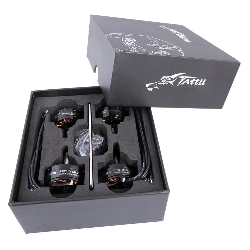 Tattu 2305 2450KV Moteur Brushless FPV Racing Lot de 4