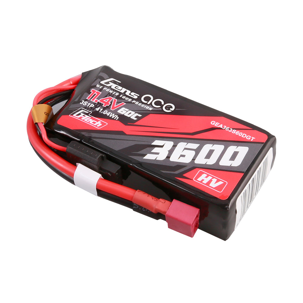 Gens Ace Car Classic 3600mAh 3S batterie LiPo HV Deans