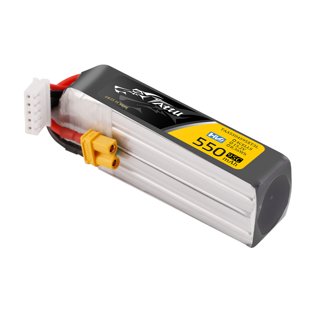 Tattu 550mAh 4S HV 15.2V batterie LiPo 95C XT30
