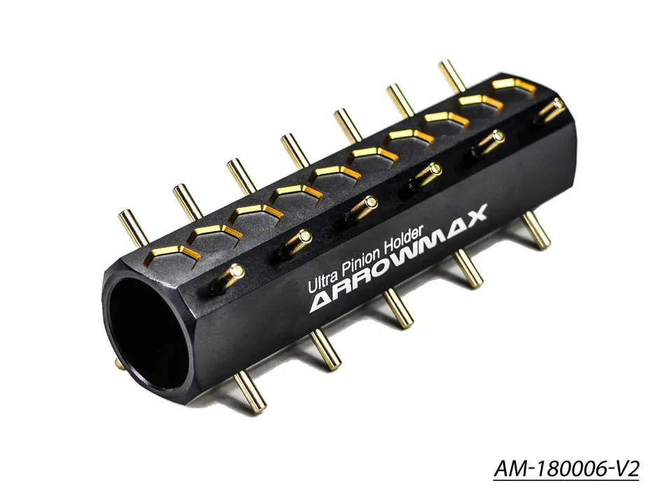 Arrowmax AM-180006-V2 porte-pignons 48DP 64DP noir doré