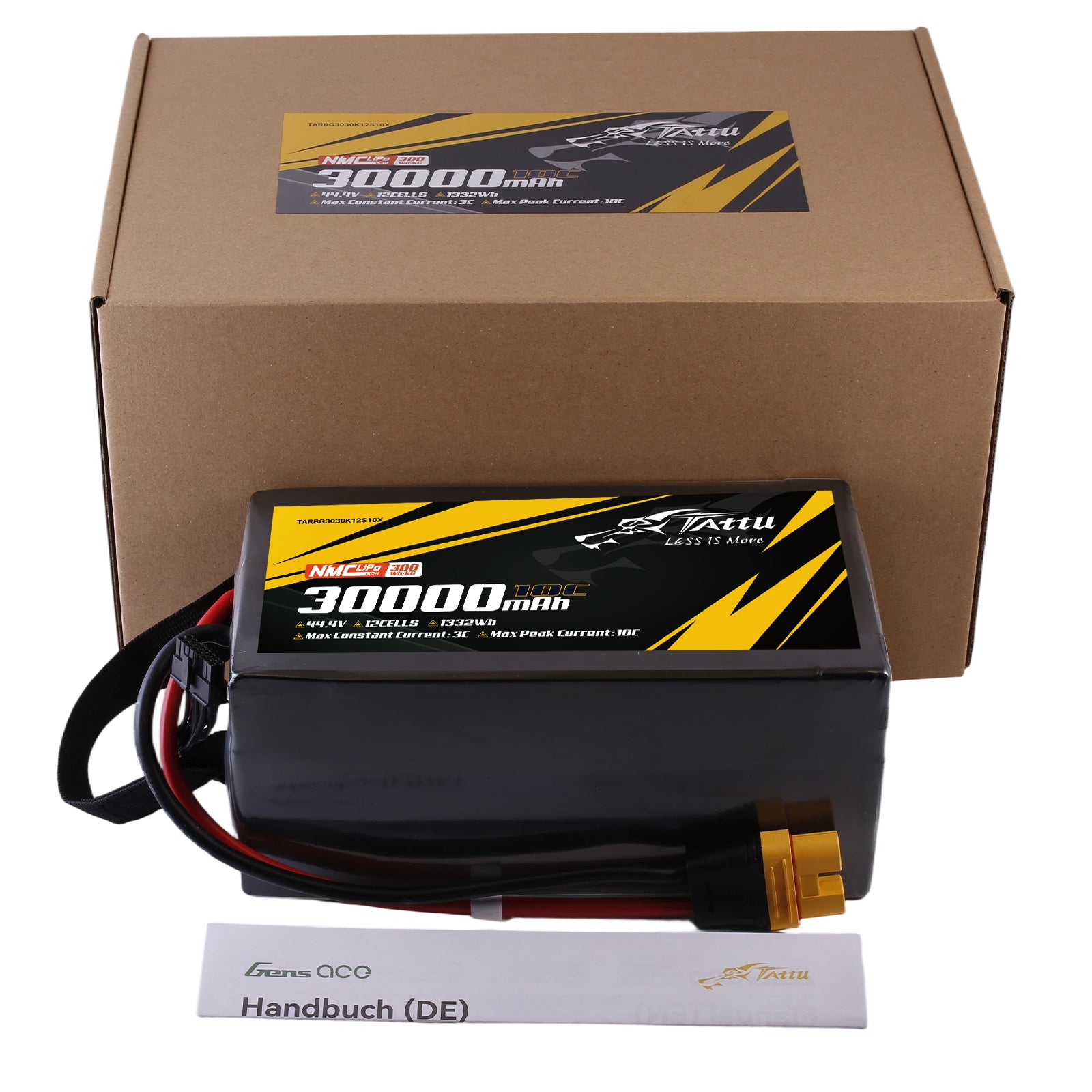 Tattu Semi-Solid State 30000mAh 12S batterie LiPo AS150U