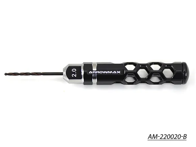 Arrowmax Special Tools AM-220020-B foret 2,0 mm Mini 4WD noir