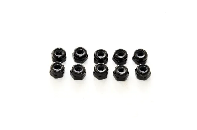 Hobao 39008 écrou nylon M3 lot 10 visserie RC
