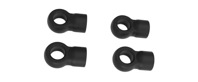 3Racing Cero SAK-Z129 chape stabilisateur 4.3mm x4