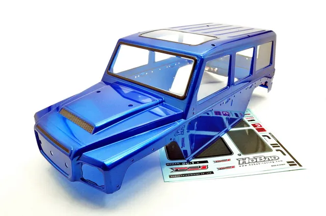 Hobao 230101 Carrosserie DC1 Peinte Bleu Voiture RC