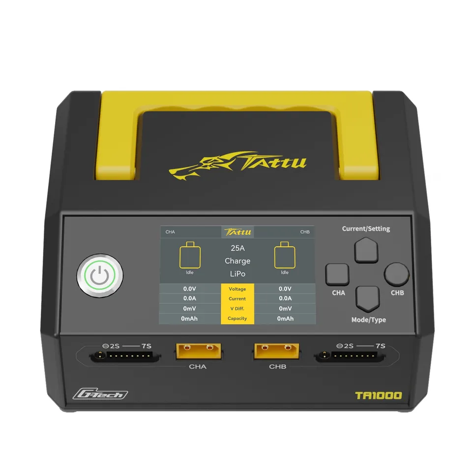 Tattu TA1000 Chargeur Smart 2 Voies AC 1000W 50A