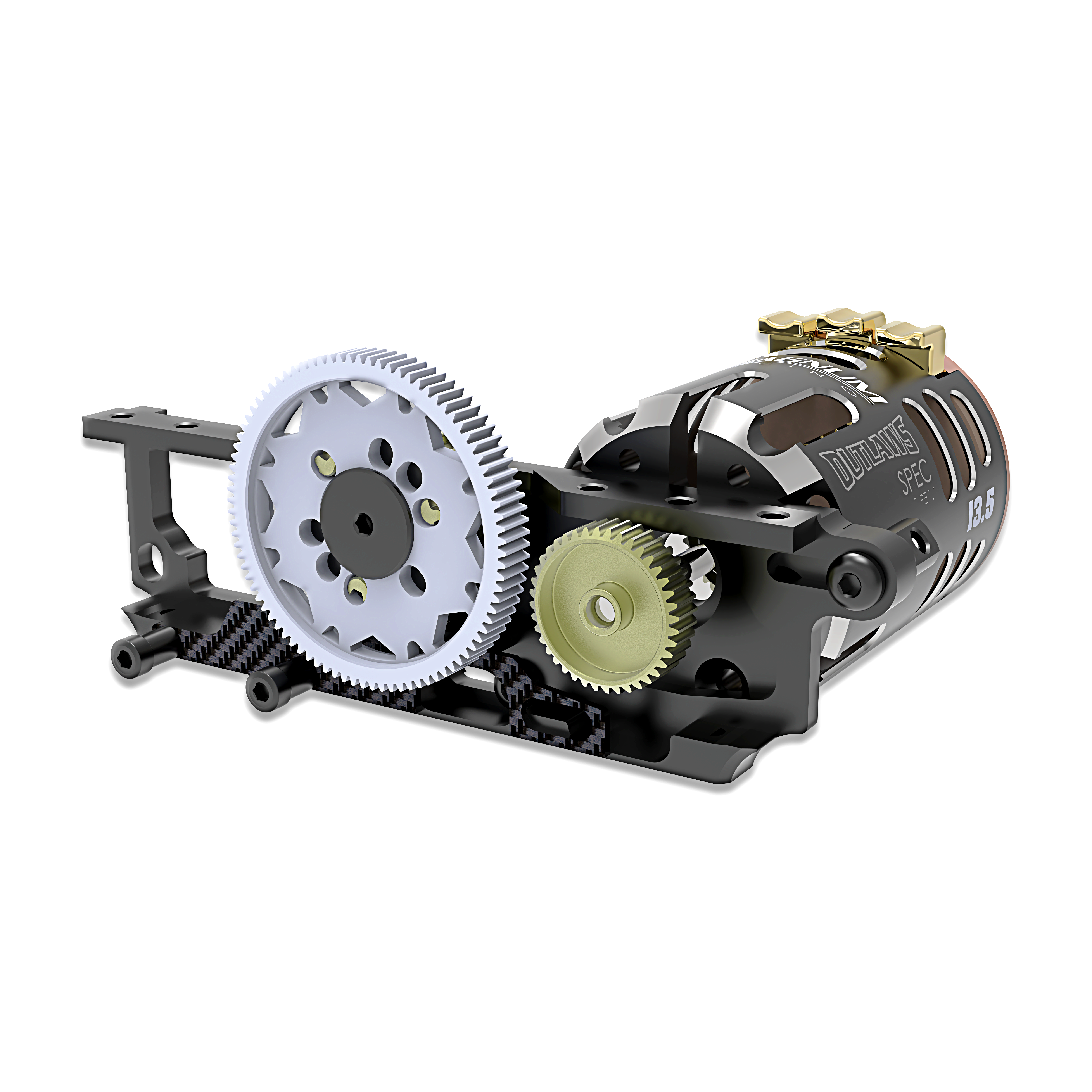 3Racing Cero SAK-C158B Support Moteur Alu FWD 2.0