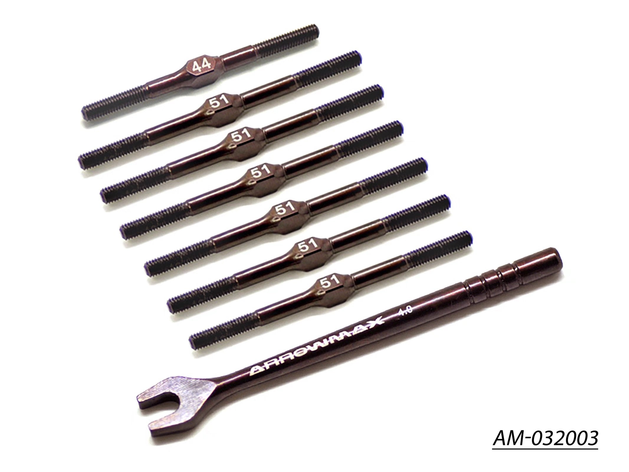 Arrowmax Turnbuckle Kit Biellettes Xray XB4 AM-032003