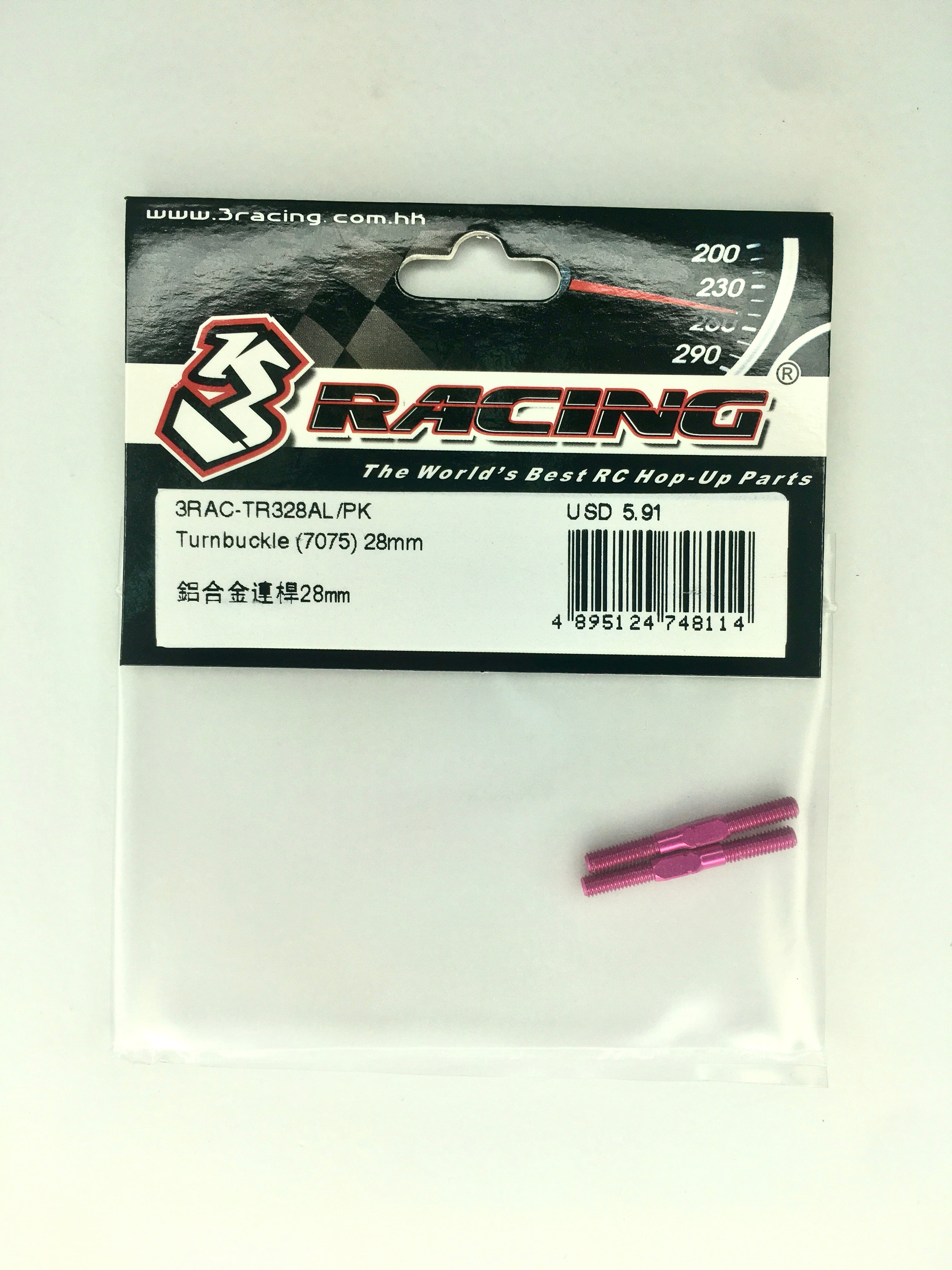 3RACING PARTS Biellette alu 3x42mm turnbuckle