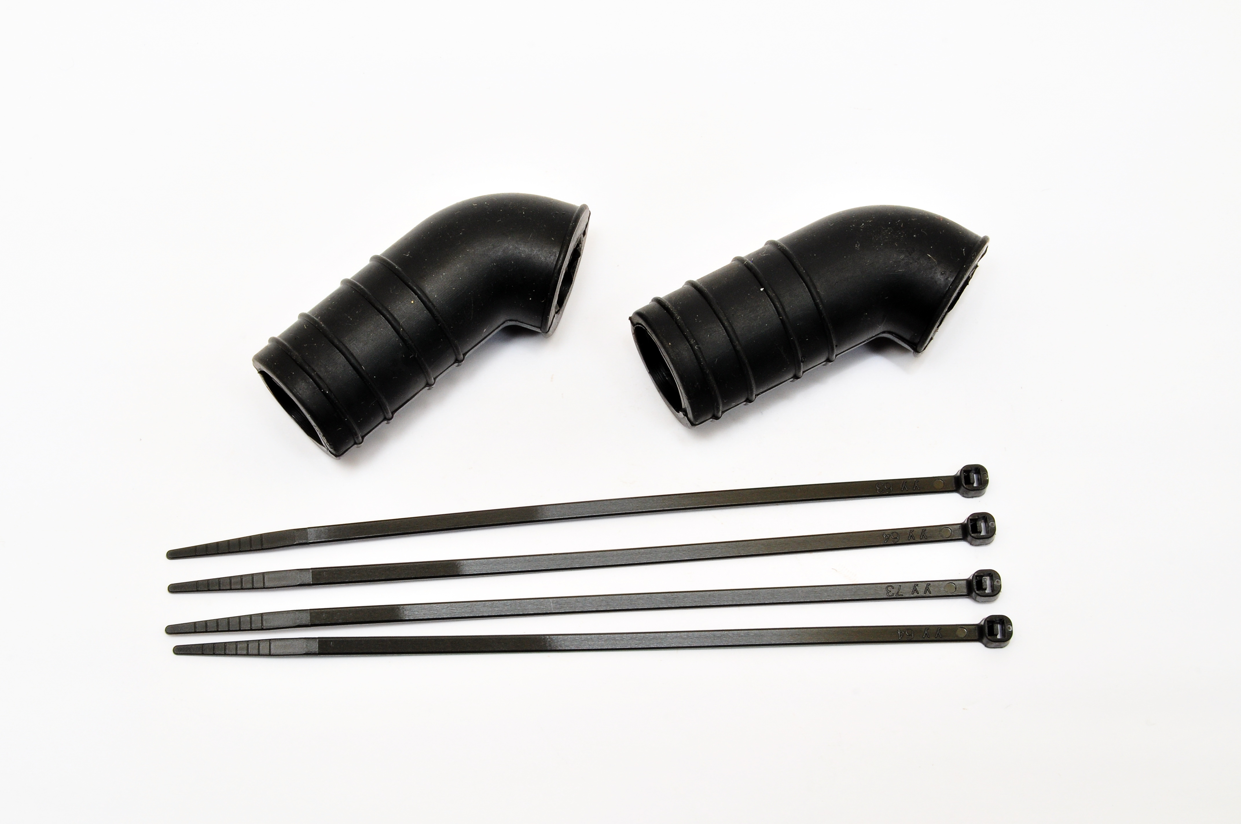 Hobao Car Parts Durite Silicone Noire 2 Pièces 87378B