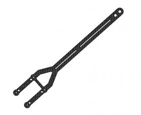 3Racing Cero SAK-ZF111 platine supérieure arrière C-FRP FWD