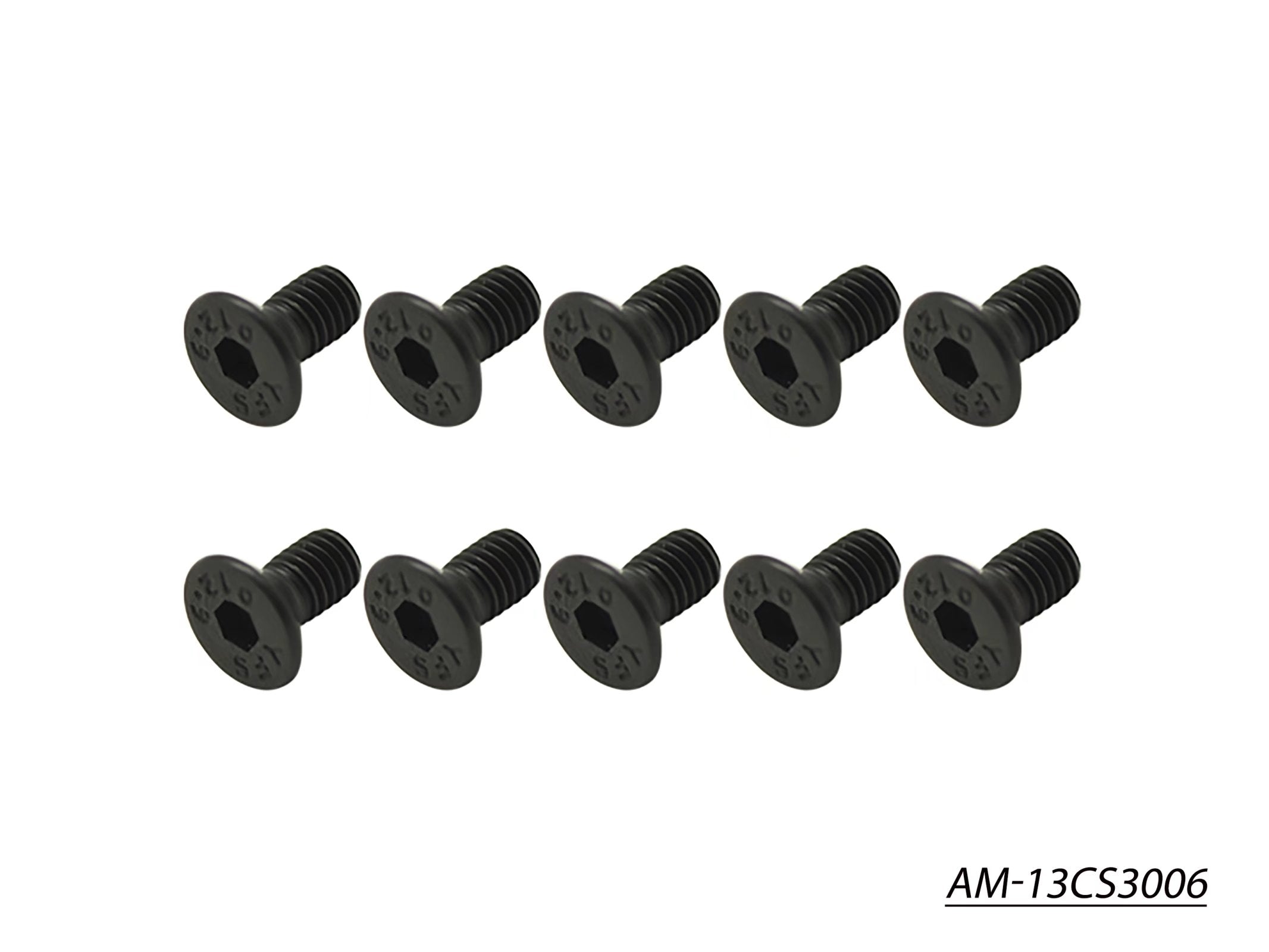 Arrowmax Screws Vis Allen M3x6 Fraisée AM-13CS3006 x10