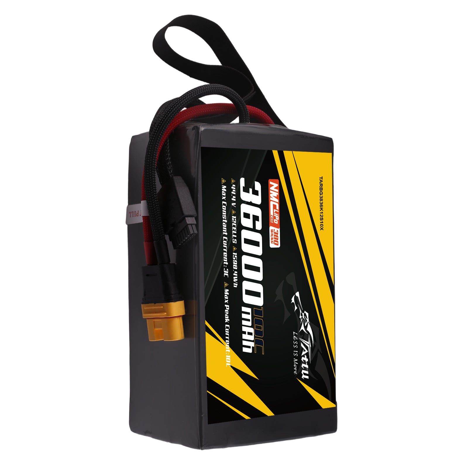 Tattu Semi-Solid 36000mAh 12S 44.4V Batterie Lipo AS150U-F