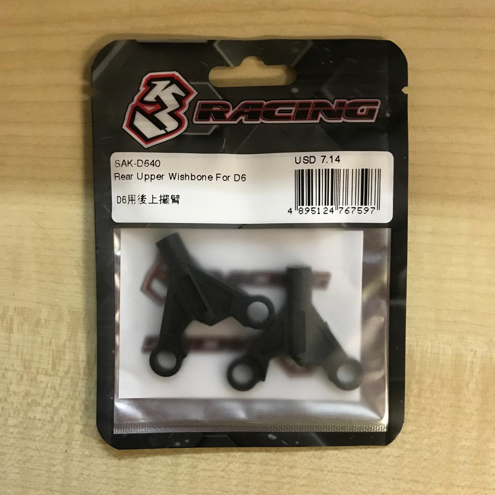 3Racing Sakura SAK-D640 Triangle Supérieur Arrière D6