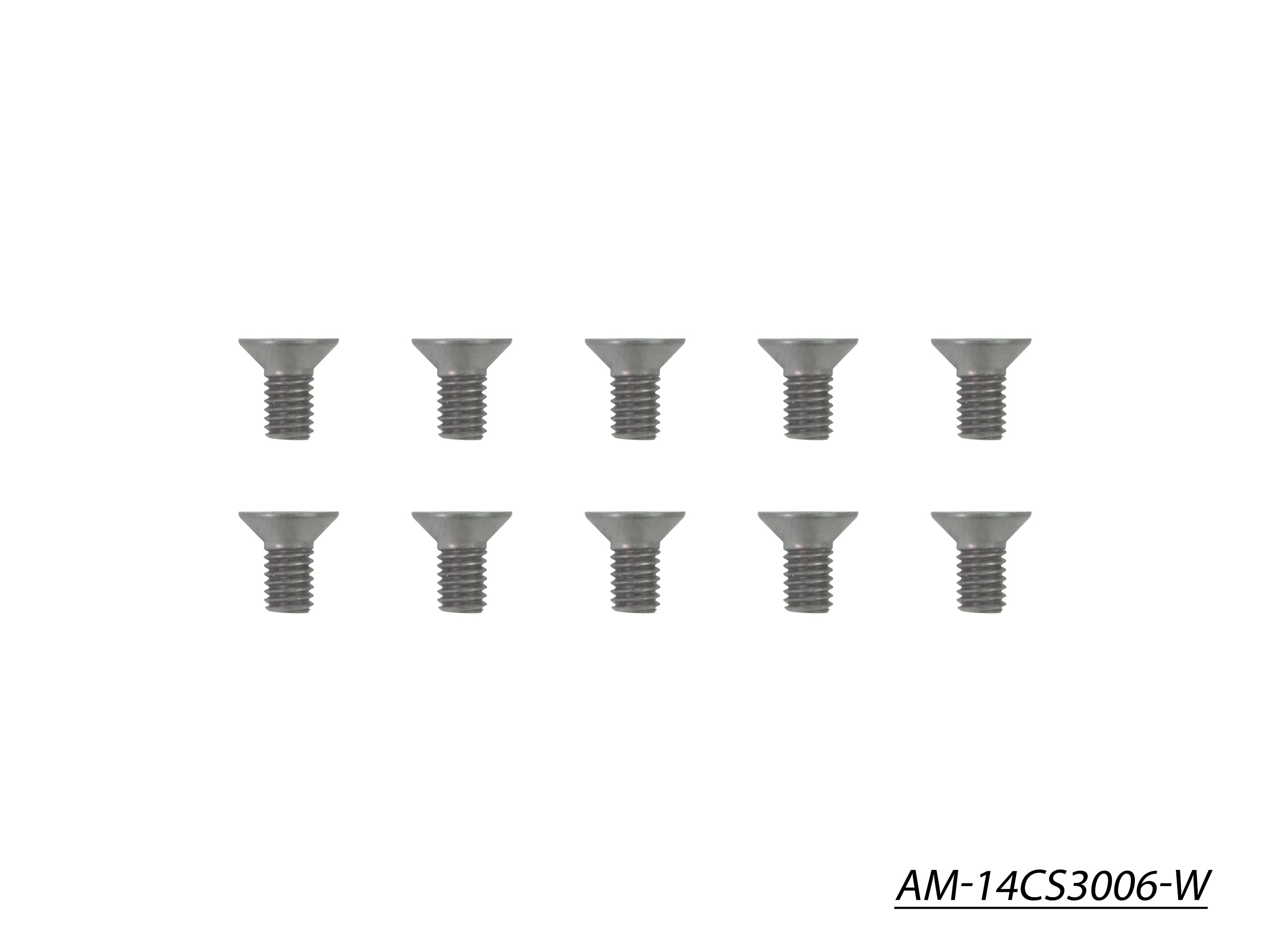 Arrowmax Screws AM-14CS3006-W vis fraisée M3x6 tungstène 10