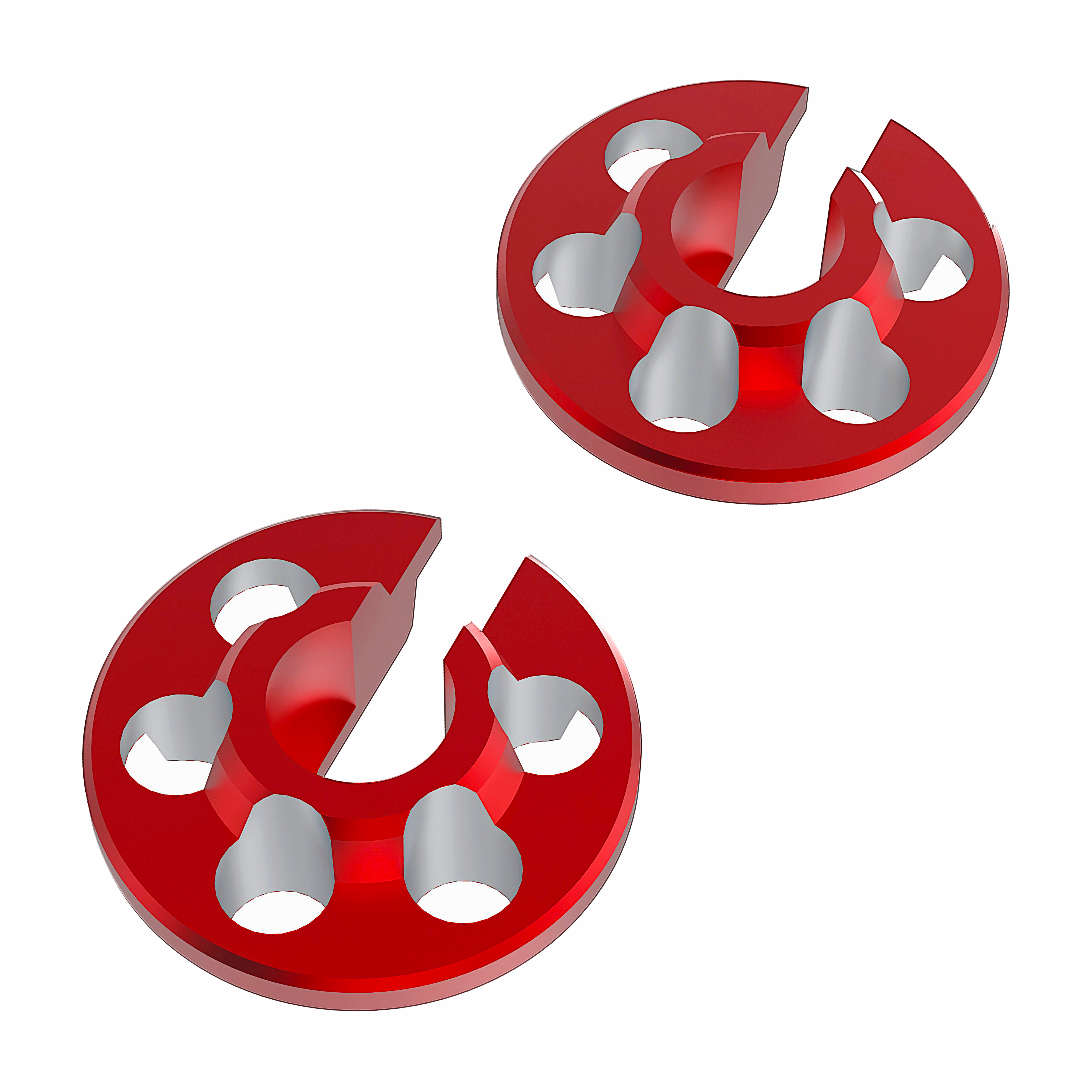 3Racing AuperD5 SAK-D6818E coupelle amortisseur alu Big Bore