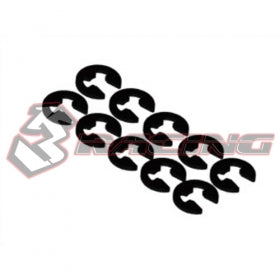 3Racing PARTS E-clip axe 10 pcs M2