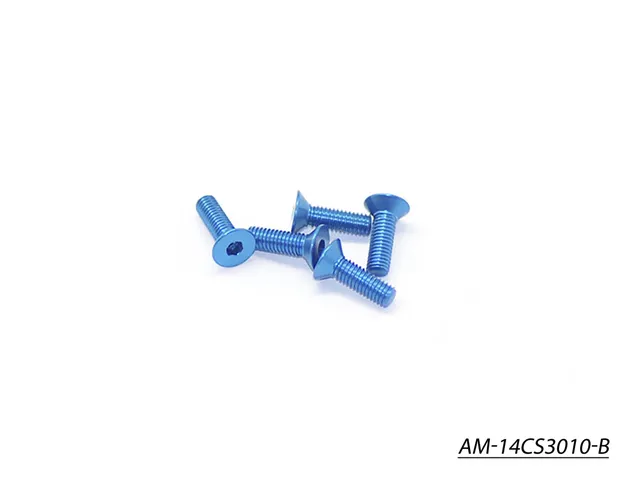 Arrowmax Screws AM-14CS3010-B vis alu M3x10 bleues x5