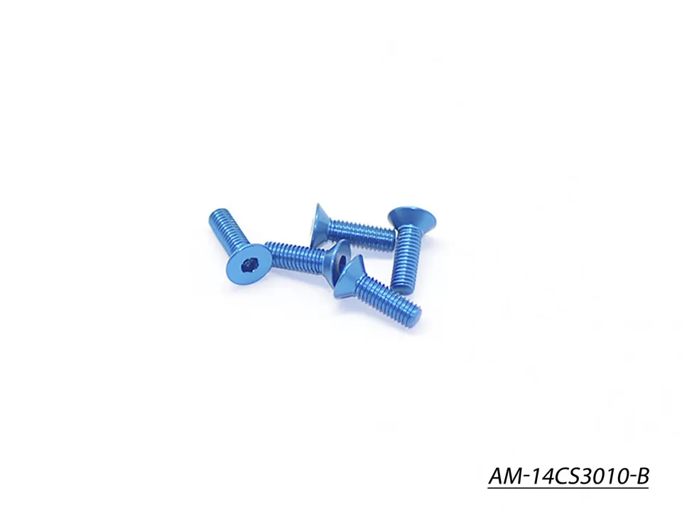 Arrowmax Screws AM-14CS3010-B vis alu M3x10 bleues x5