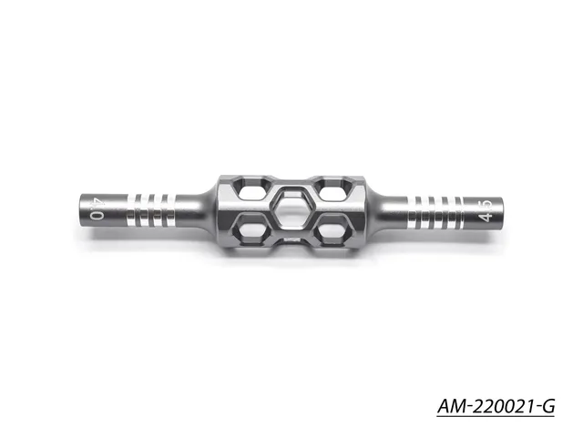 Arrowmax AM-220021-G tourne-écrou 4.0 4.5 mm gris