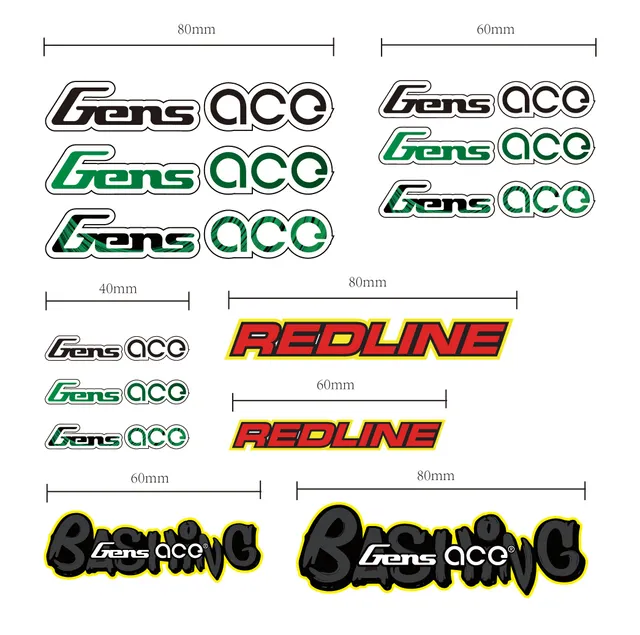 Gens Ace Merchandise sticker autocollant Gens