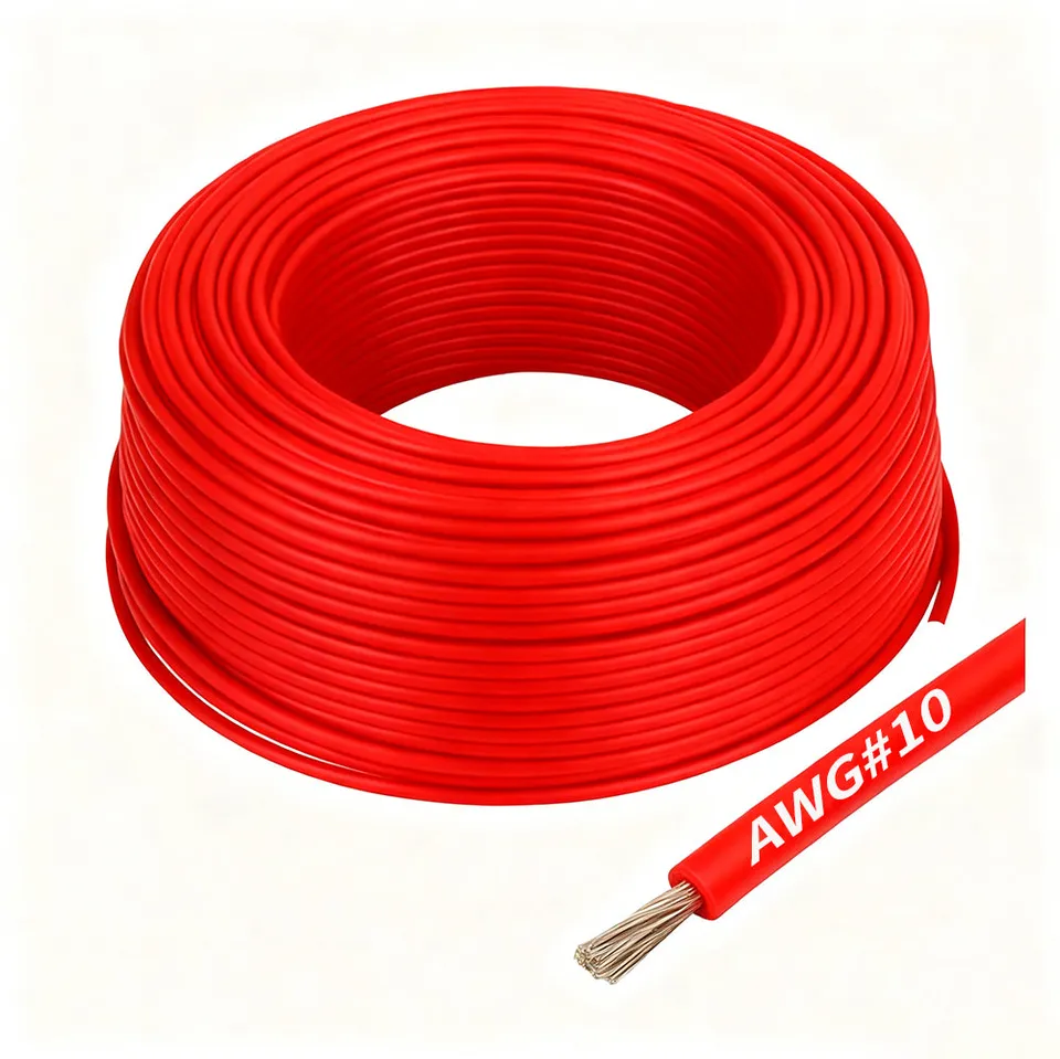 Gens Ace AWG10 câble silicone rouge 1m batterie RC