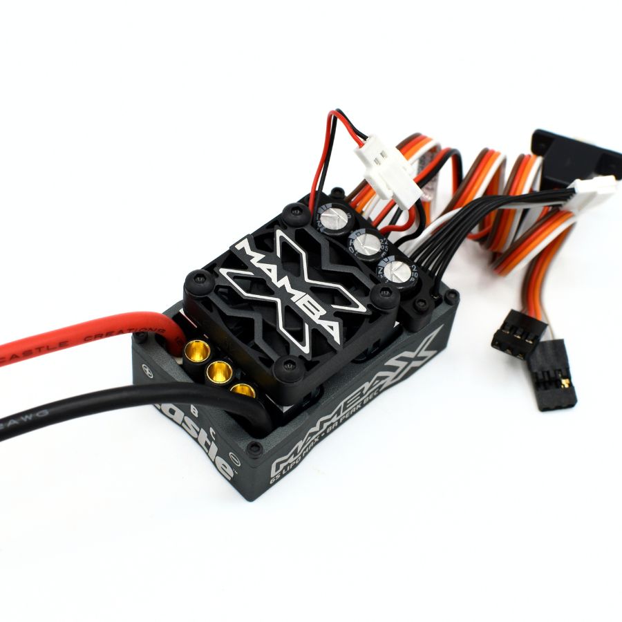 Castle Mamba X SCT 1412-2100KV combo brushless 4S sensored