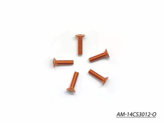 Arrowmax Screws AM-14CS3012-O vis alu M3x12 orange x5