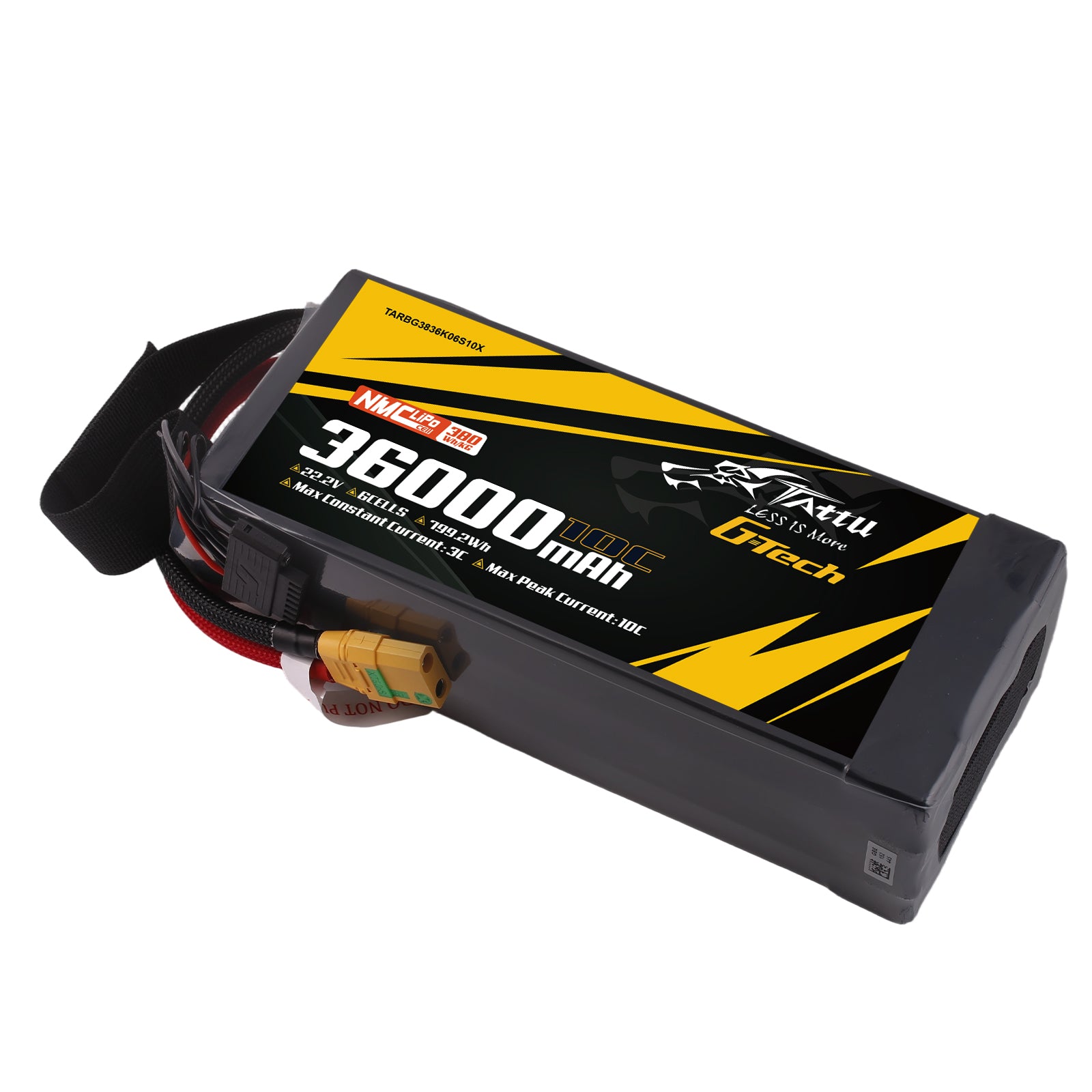 Tattu Semi-Solid batterie drone 36000mAh 6S 22.2V XT90S-F