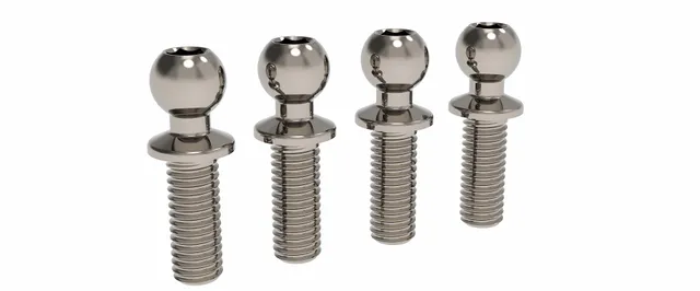 3Racing Parts 3RAC-BS434080/TI rotule titane 4,3 L8