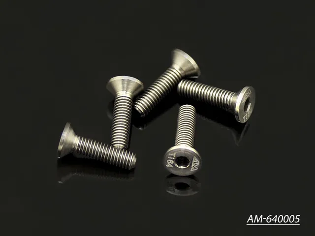 Arrowmax 64 Titanium AM-640005 vis fraisée M3x12 titane x5