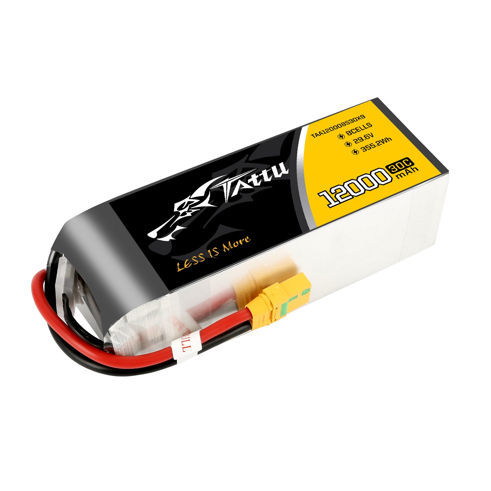 Tattu UAV Classic 12000mAh 8S batterie lipo 29.6V 30C XT90-S