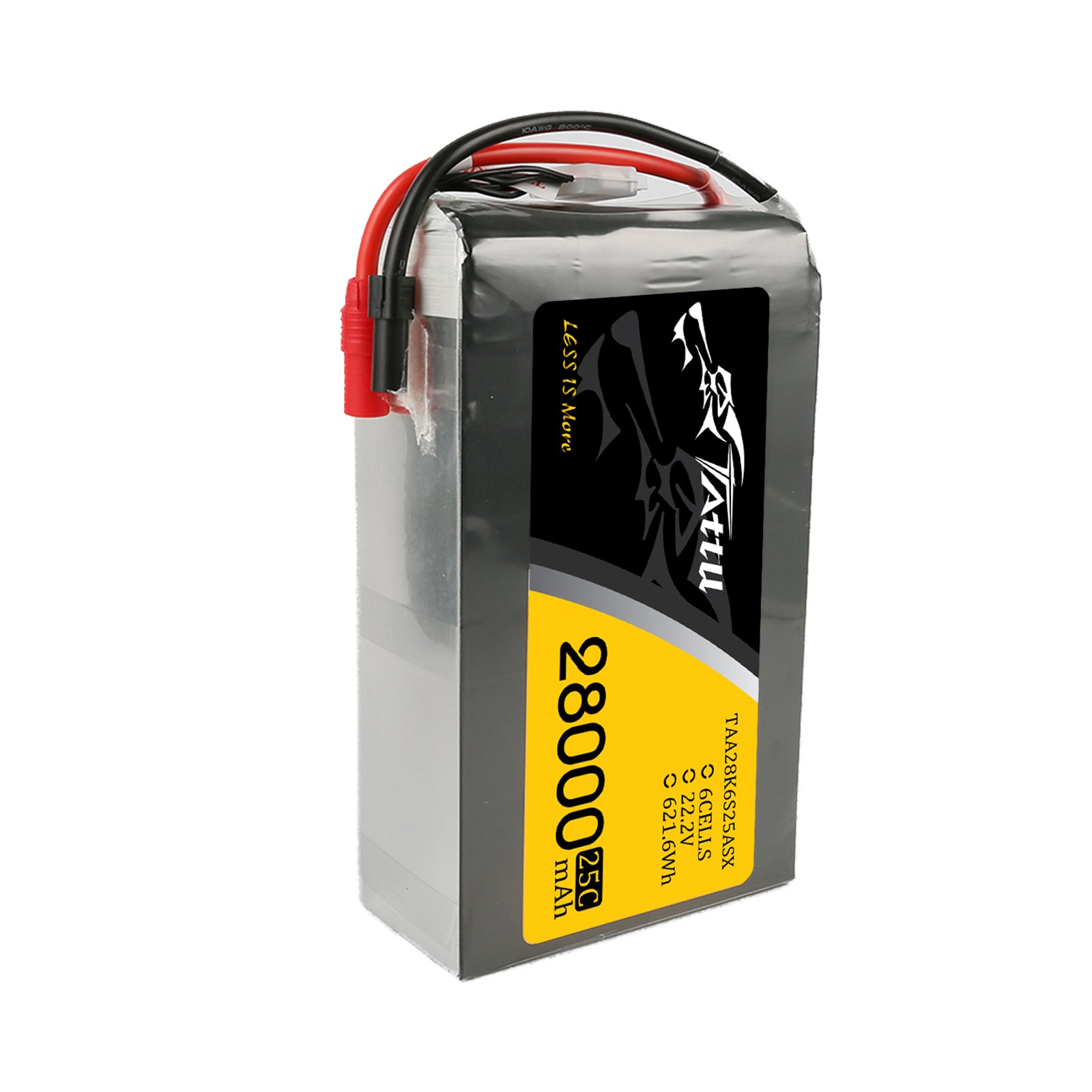 Gens Ace Tattu UAV 28000mAh 6S 25C batterie LiPo 22.2V