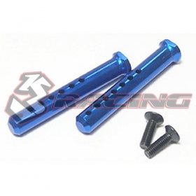 3Racing Parts Plot Carrosserie Alu 40mm Titane