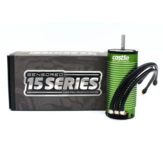 Castle 1512-2650KV V2 moteur brushless sensored 4S 1/8