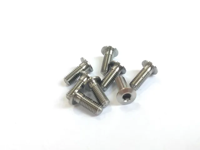 3Racing Parts Vis Titane M3 8mm Lot 8 Tête Basse