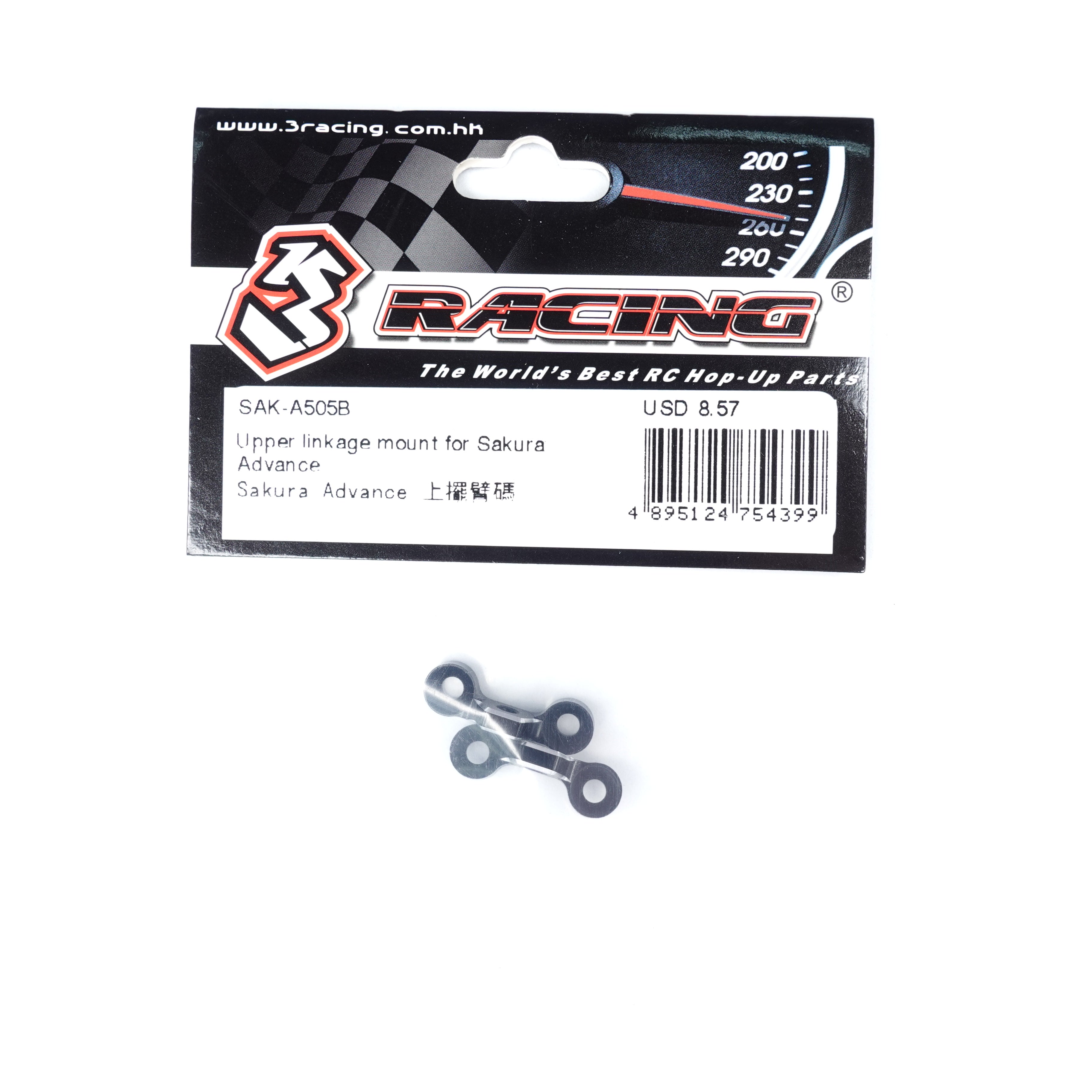 3RACING Advance SAK-A505B support biellette supérieur