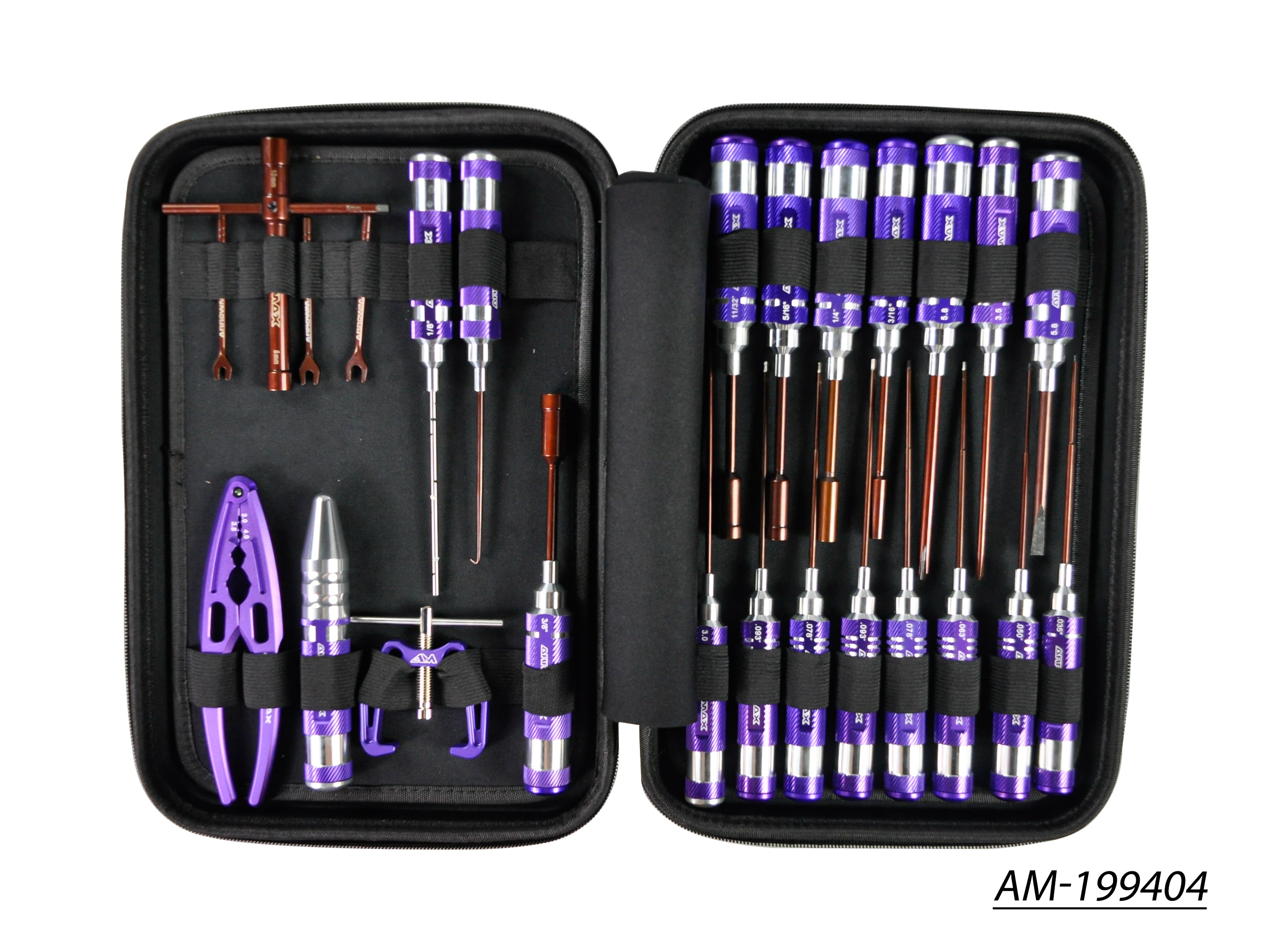 Arrowmax Tools Set AM-199404 coffret outils 25 pièces avec sac