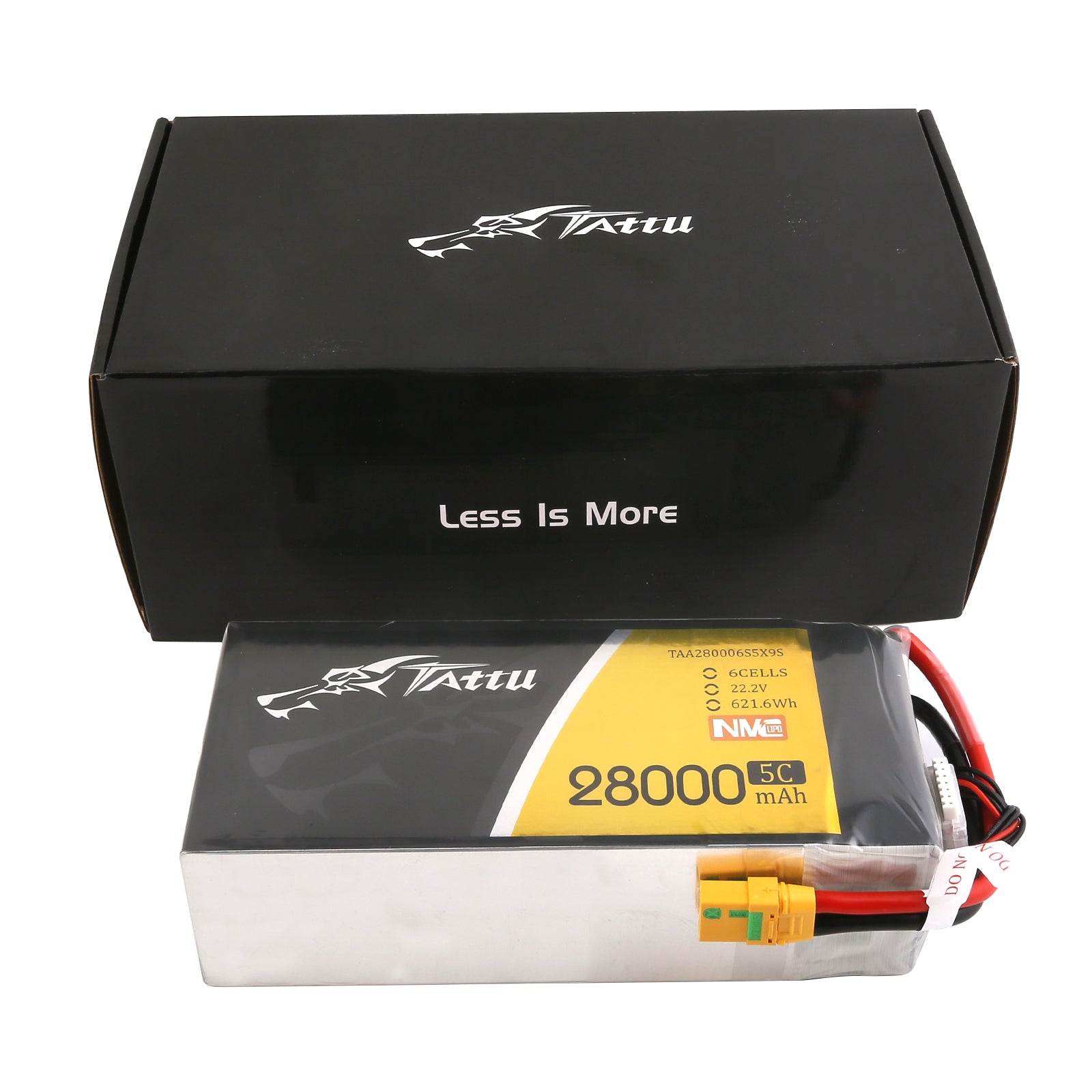 Gens Ace Tattu 28000mAh 6S batterie lipo semi-solide XT90-S