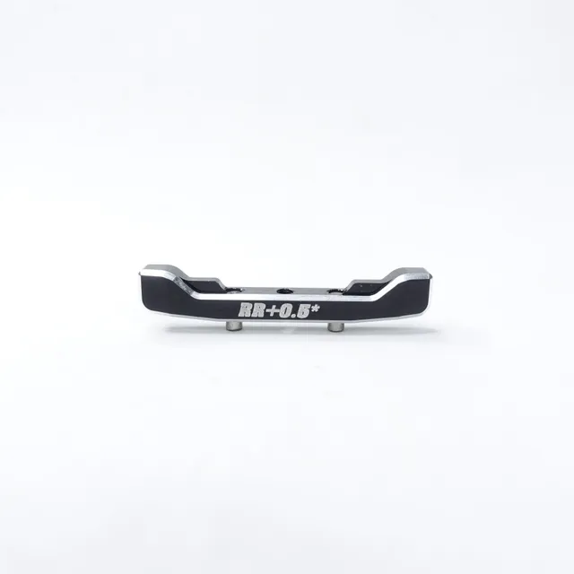3Racing Parts cale suspension arrière alu 7075 RR+0.5 noire