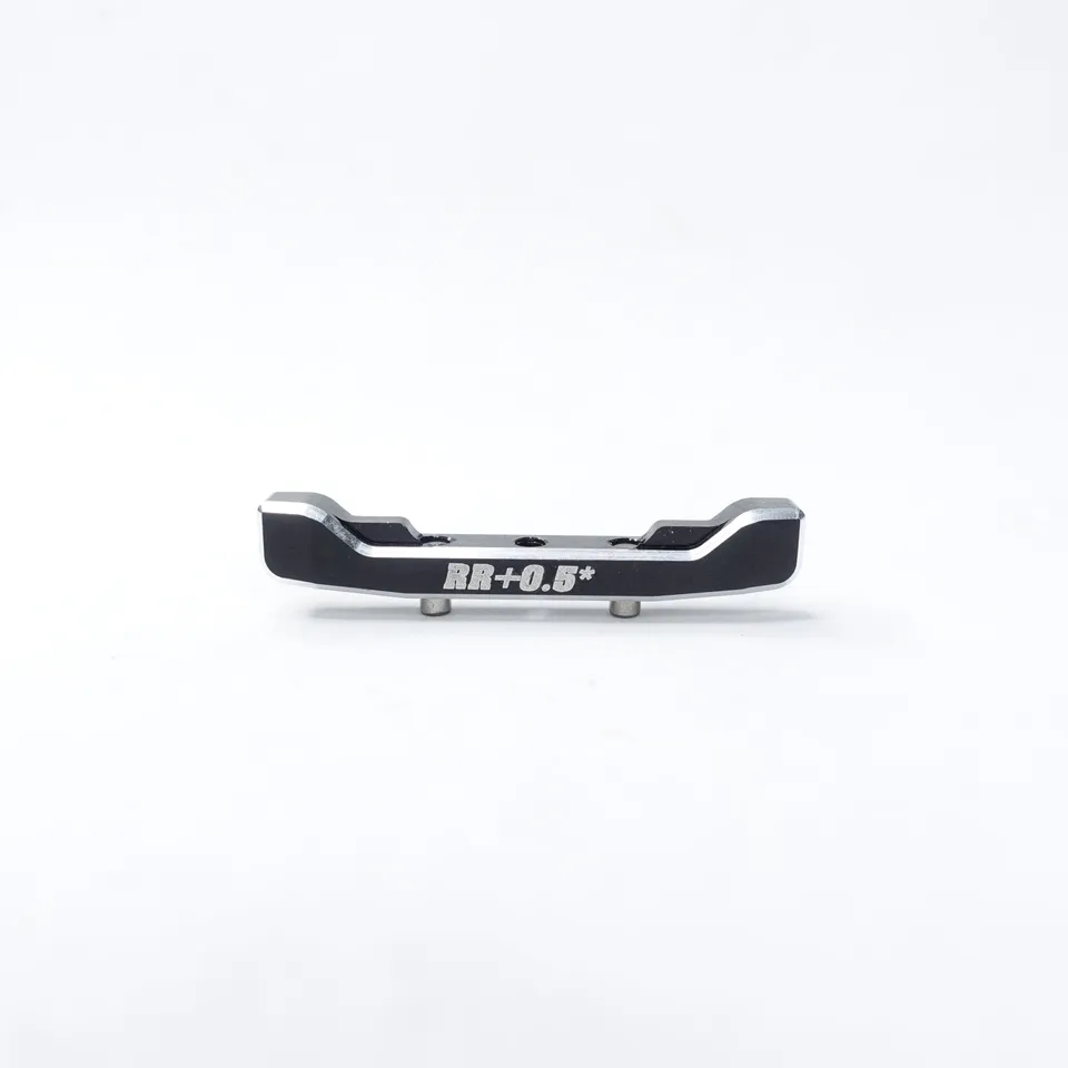 3Racing Parts cale suspension arrière alu 7075 RR+0.5 noire