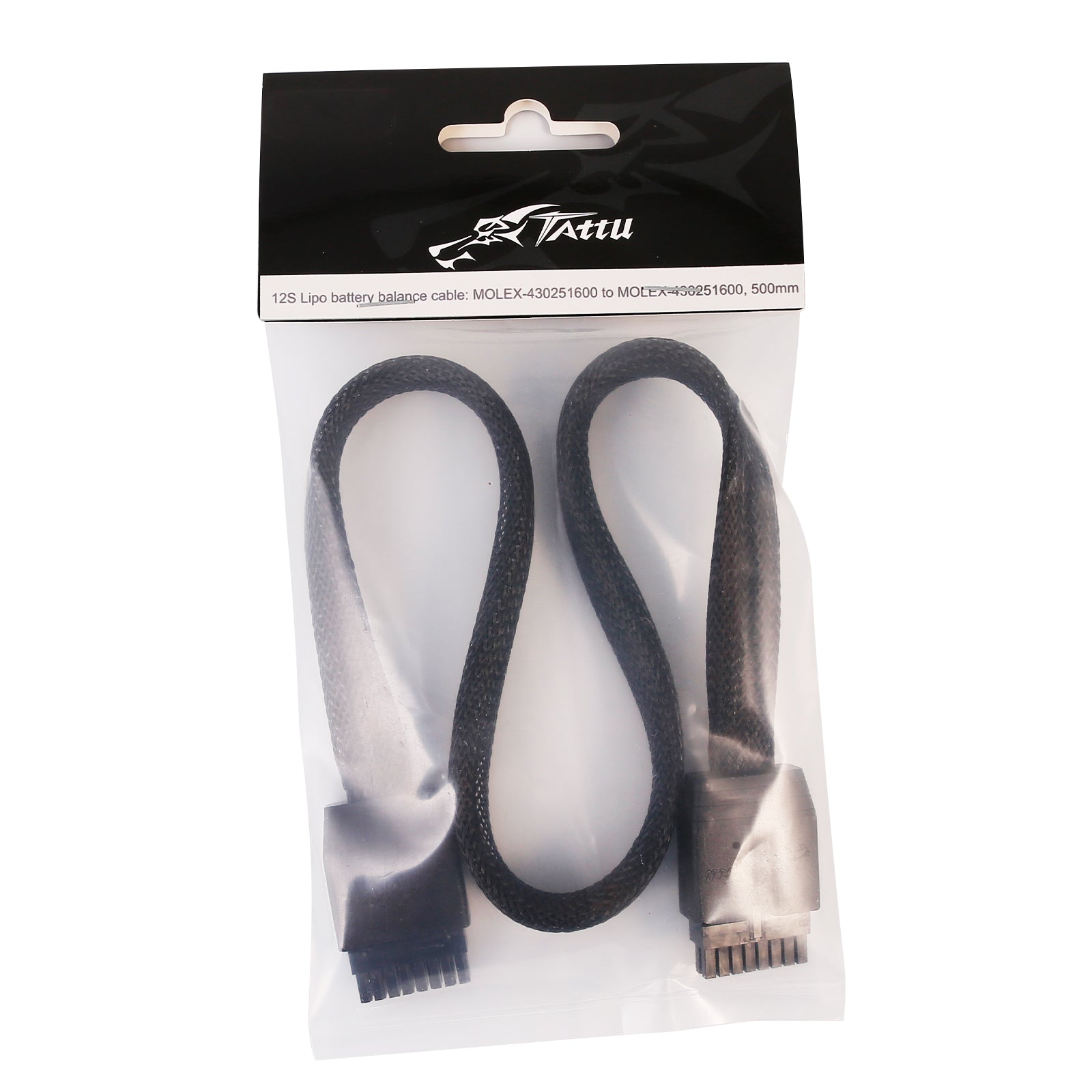 Tattu 12S câble équilibrage LiPo Molex 500 mm