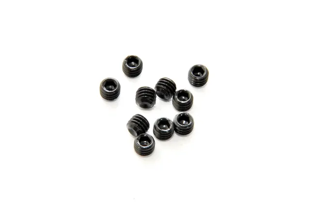 Hobao 38504 vis sans tête M5x4mm lot 10 pcs acier