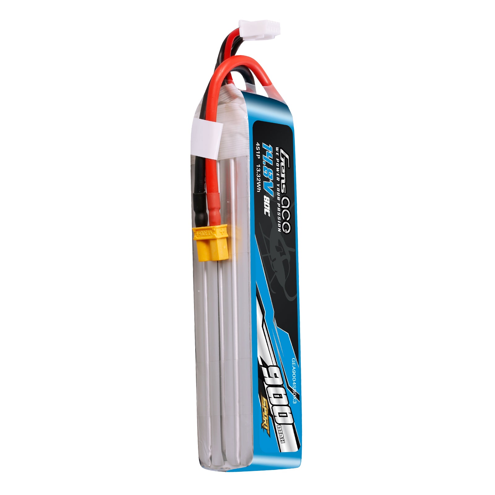 Gens Ace Sport 900mAh 4S Batterie Lipo XT30 F5J