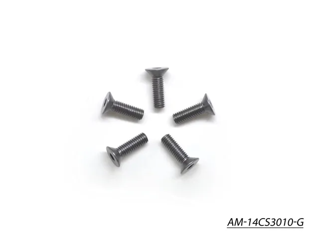 Arrowmax Screws AM-14CS3010-G vis alu M3x10 fraisée grise