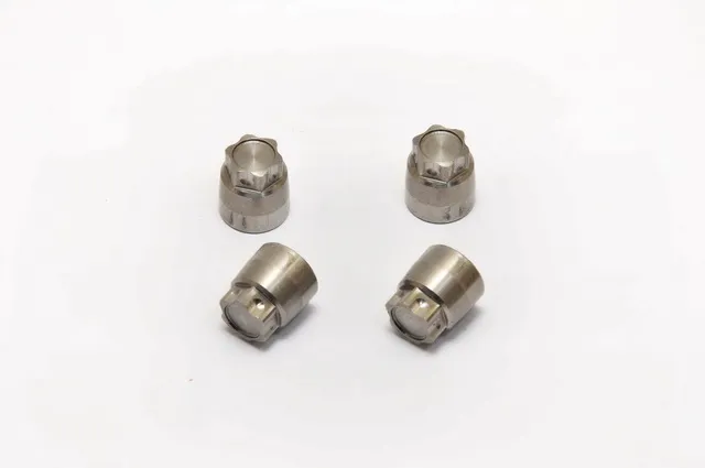 Hobao 230119 Écrou roue alu 4mm flange 4 pcs