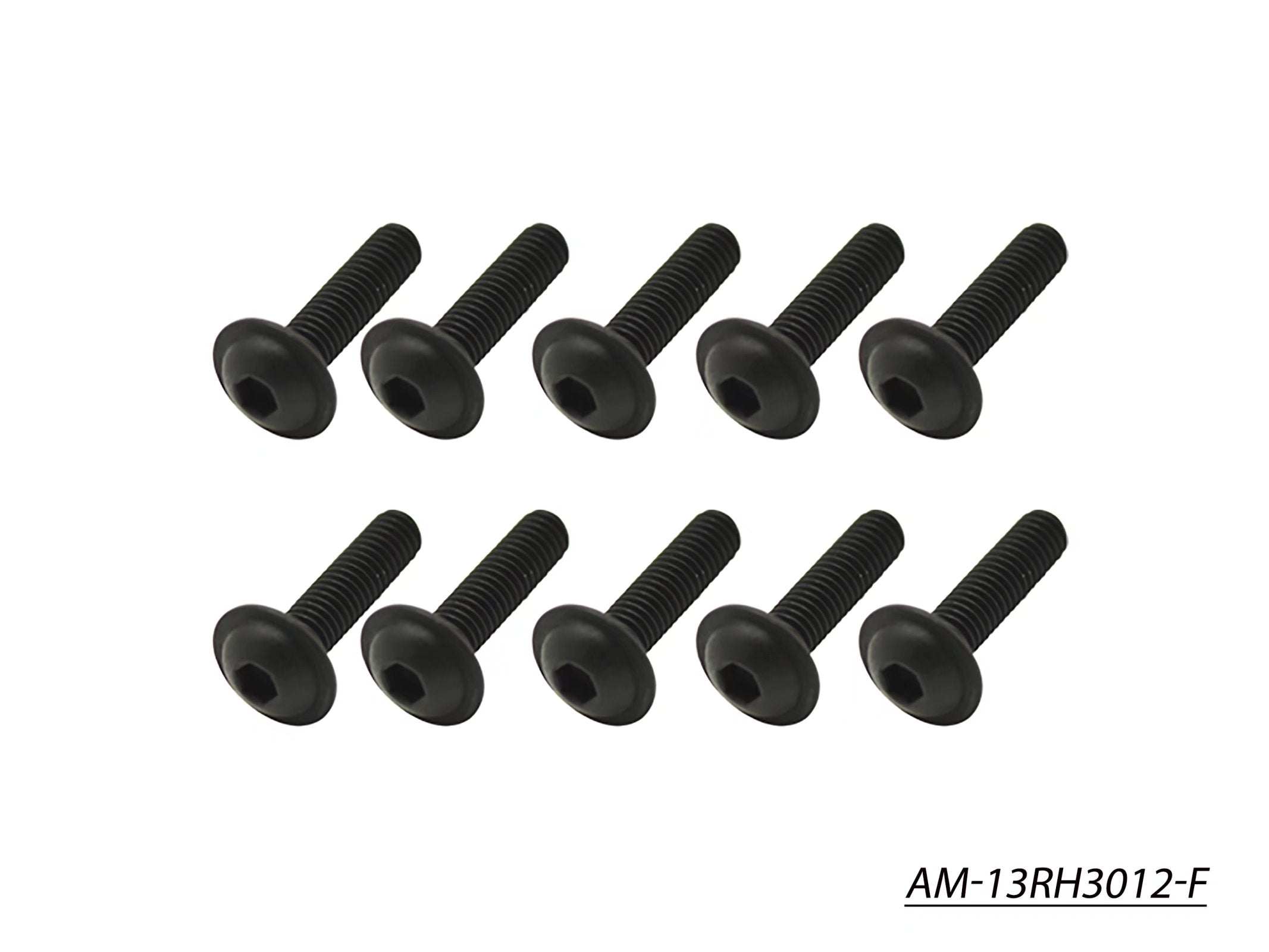 Arrowmax Screws AM-13RH3012-F vis M3x12 tête ronde lot 10