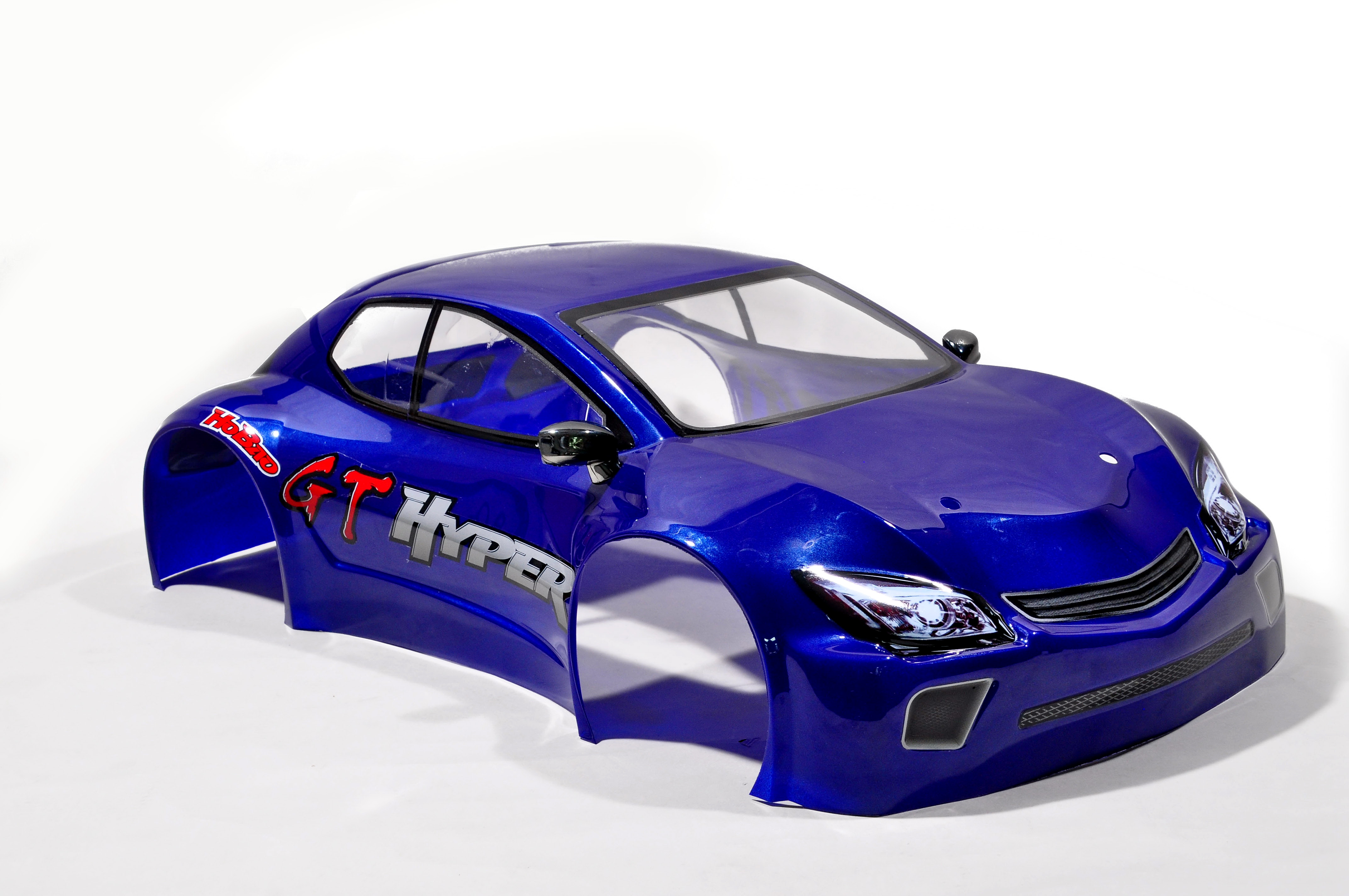 Hobao Hyper GTS 90075BU carrosserie peinte bleue 1/8