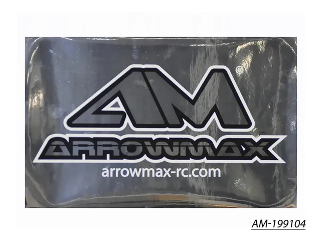 Arrowmax AM-199104 planche decals X 25x40cm argent