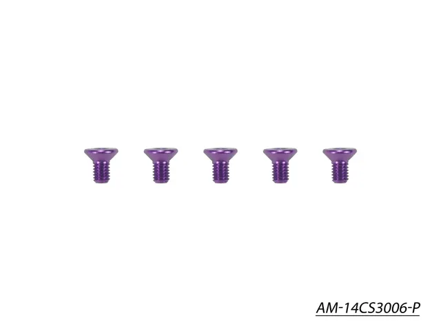 Arrowmax Screws AM-14CS3006-P vis alu M3x6 violet x5